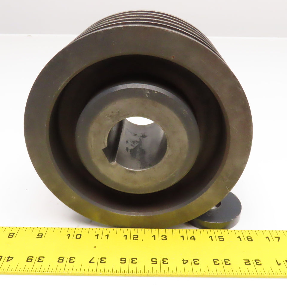 5V180X5 5 Groove 5V Profile V-Belt Pulley 7" OD x 4" Wide 1-7/8" Bore