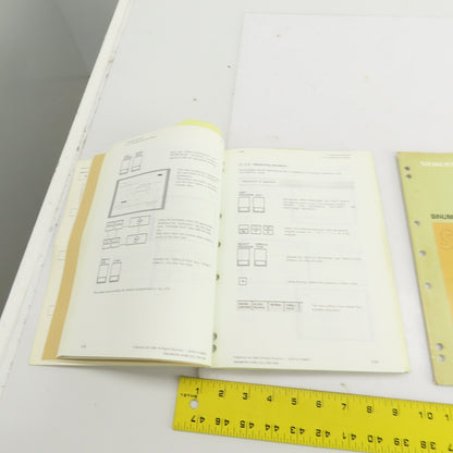 Siemens Sinumerik 810 810M Operating & Programming Manual W/Instr. Manual Lot/2