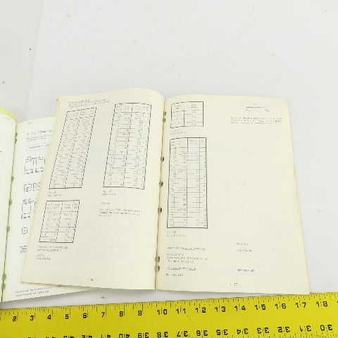 Siemens Sinumerik 810 810M Operating & Programming Manual W/Instr. Manual Lot/2