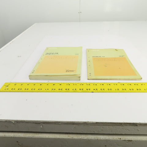 Siemens Sinumerik 810 810M Operating & Programming Manual W/Instr. Manual Lot/2