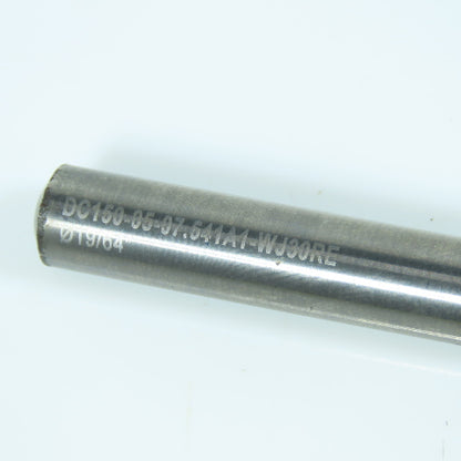 Walter DC150-05-07.541A1-WJ30RE 19/64" Carbide Drill Bit Coolant Thru 140° Point