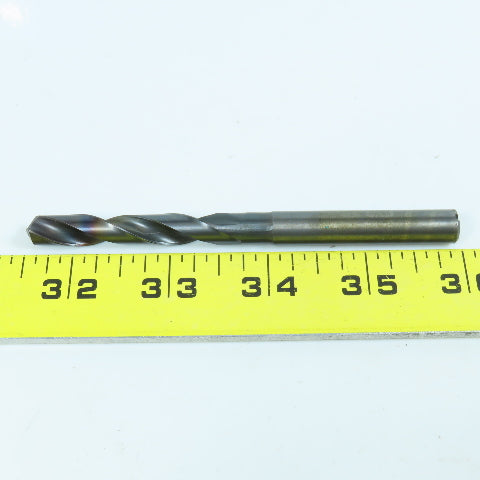 11/32" Carbide Drill Bit Coolant Thru 140-? Point 4-7/16" OAL 2-1/4" LOC