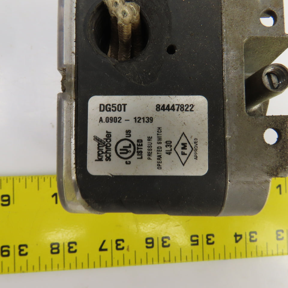 Krom Schroder DG50T 84447822 Air/Gas Pressure Switch 1-20 in-wc 8.5PSI 240VAC