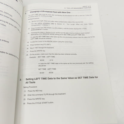 Okuma OSP-U100M OSP-U10M No. 4202-E Special Functions Manual