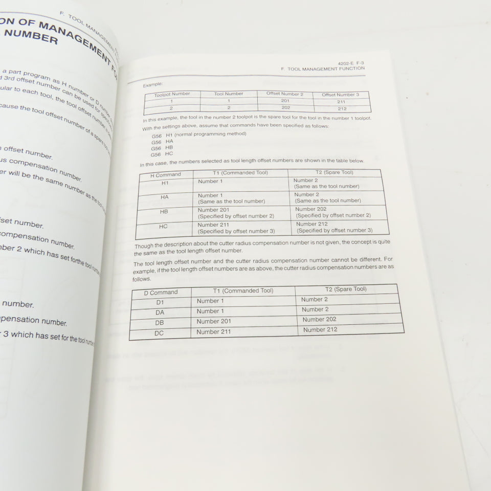 Okuma OSP-U100M OSP-U10M No. 4202-E Special Functions Manual