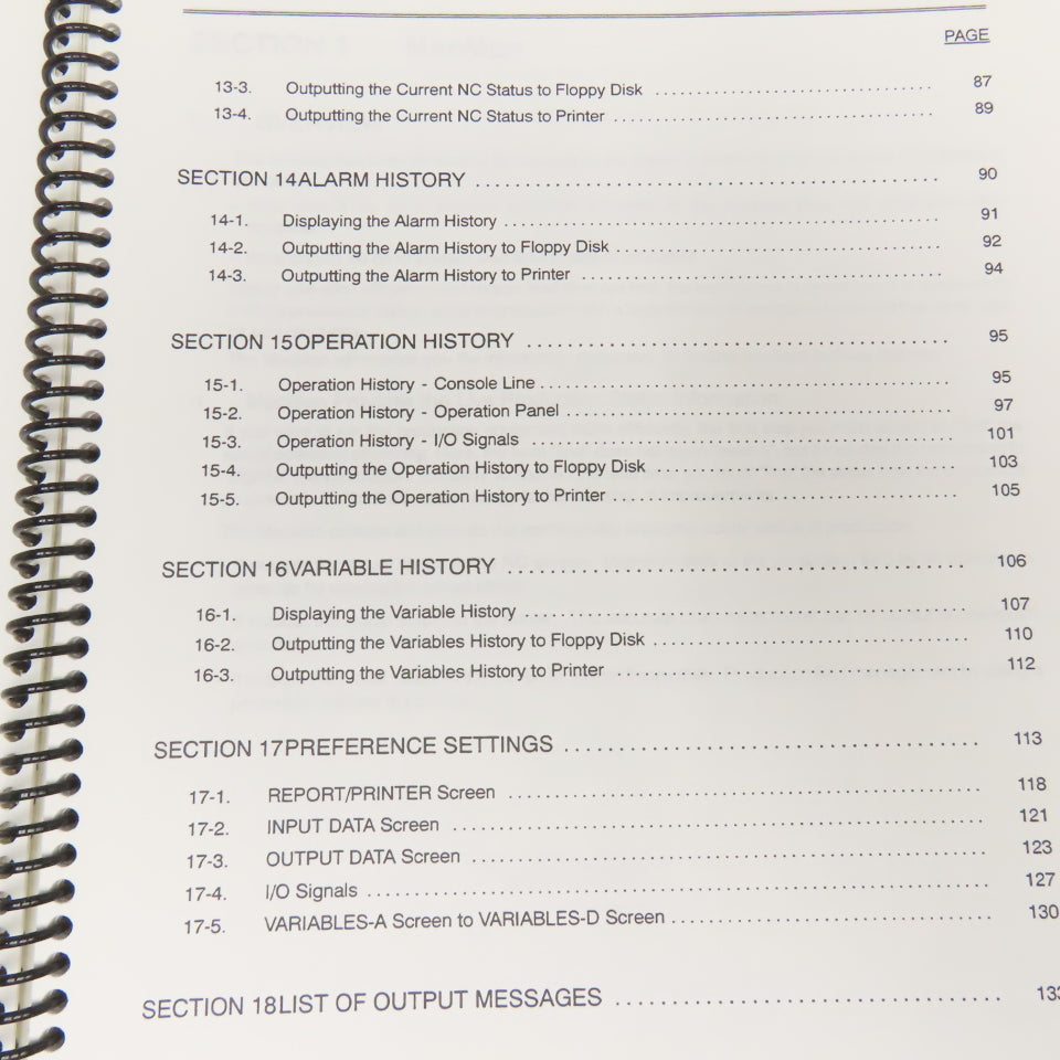 Okuma OSP-U100 OSP-U10 4201-E Instruction Manual MacMan