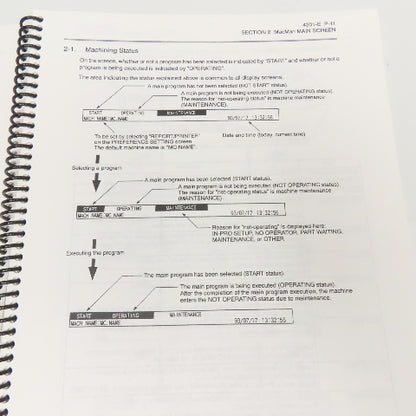 Okuma OSP-U100 OSP-U10 4201-E Instruction Manual MacMan