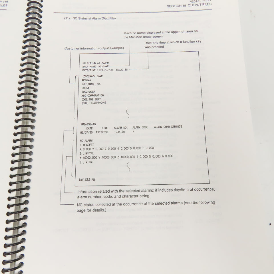 Okuma OSP-U100 OSP-U10 4201-E Instruction Manual MacMan