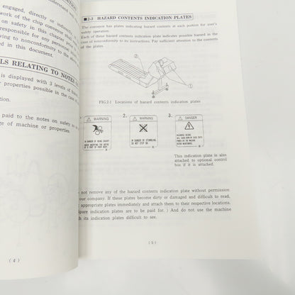 Okuma MX-45V/55V 4144-E Purchased Units Instruction Manual