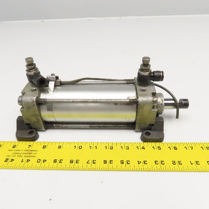 2-1/2" Bore 4-3/4" Stroke Double Acting Magnetic Piston Positioning Cylinder