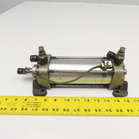 2-1/2" Bore 4-3/4" Stroke Double Acting Magnetic Piston Positioning Cylinder