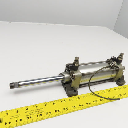 2-1/2" Bore 4-3/4" Stroke Double Acting Magnetic Piston Positioning Cylinder