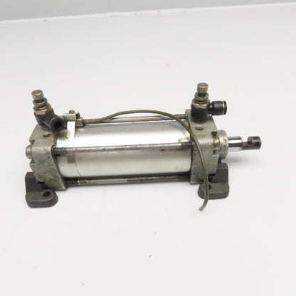 2-1/2" Bore 4-3/4" Stroke Double Acting Magnetic Piston Positioning Cylinder