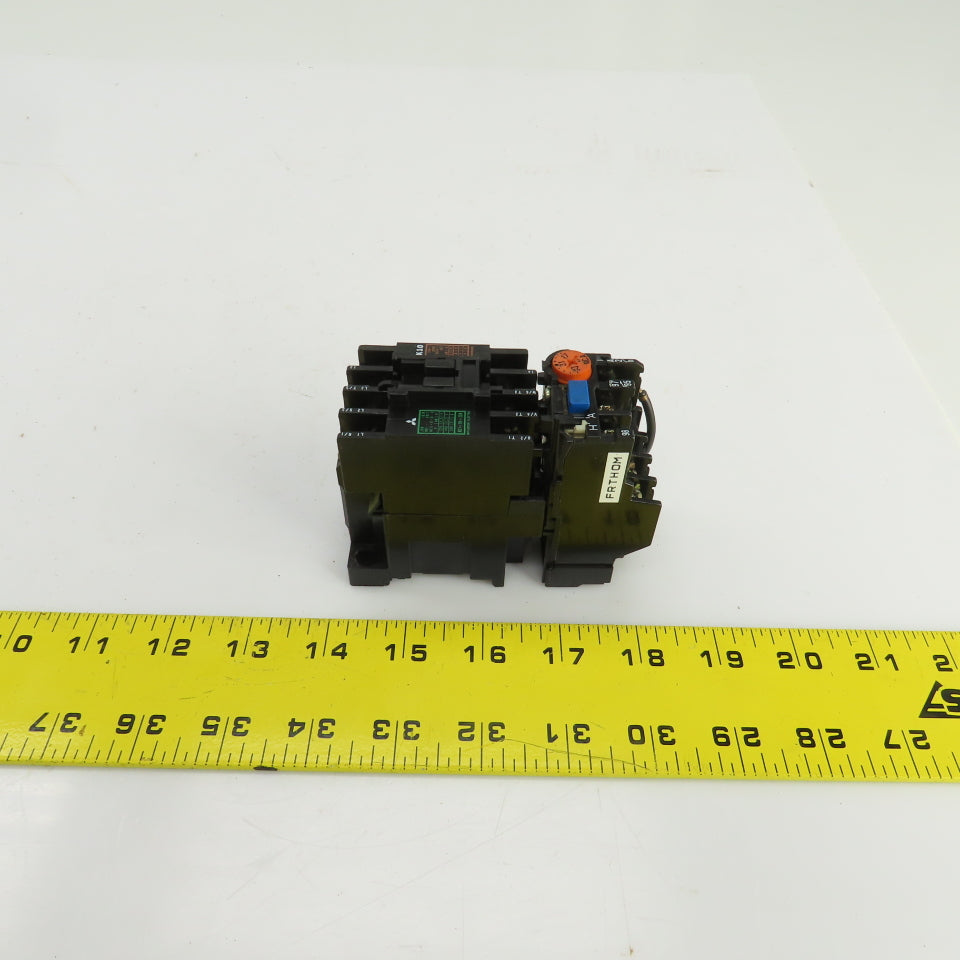 Mitsubishi S-K10 11A 220-550V Starter 100V Coil W/Overload TH-K12AB 1.7-2.5A