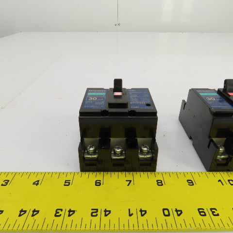 Mitsubishi NF30-CS 30A Non-Fused Circuit Breaker 500V Lot Of 3