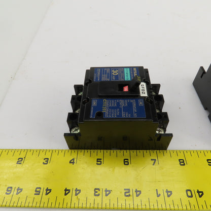 Mitsubishi NF30-CS 30A Non-Fused Circuit Breaker 500V Lot Of 3