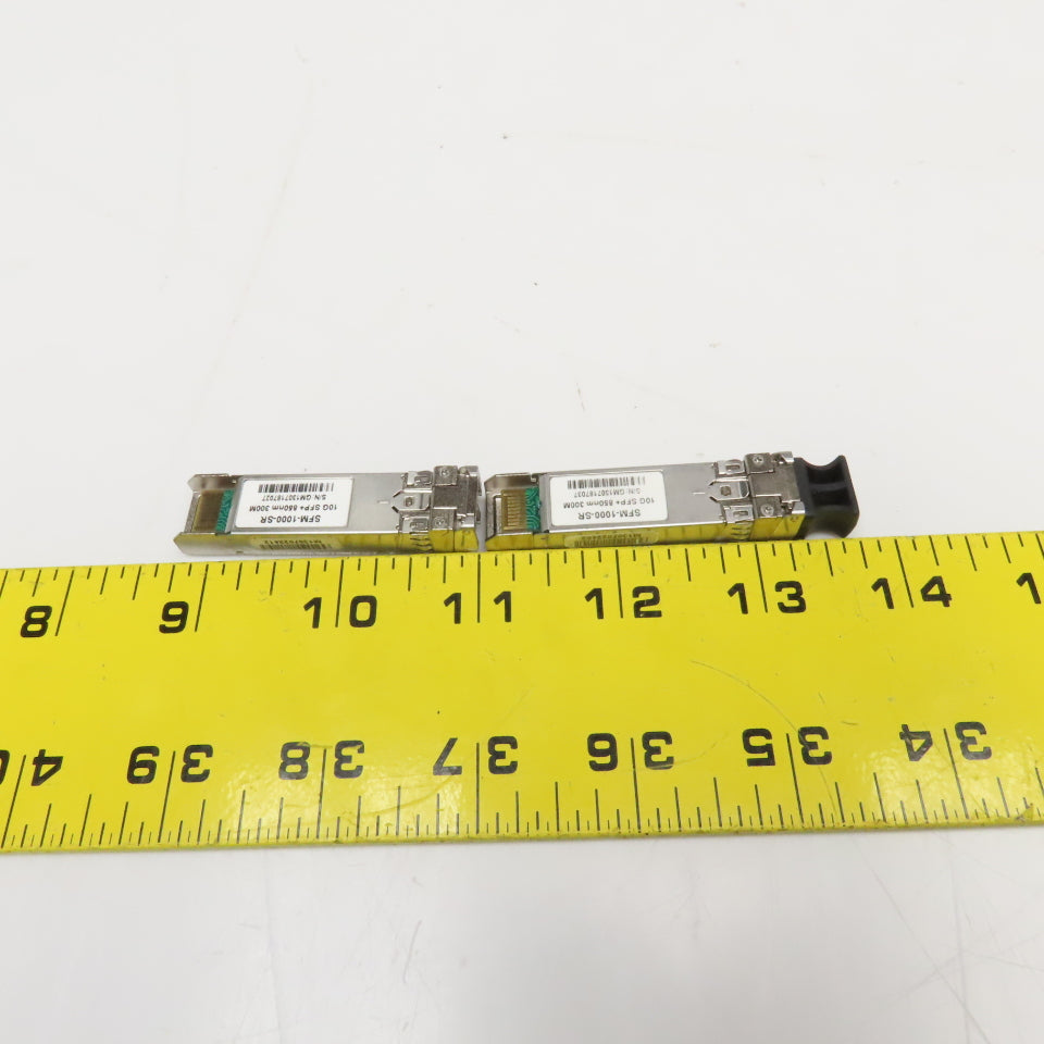 SFM-1000-SR Multimode Transceiver 10G SFP+850nm 300M Lot Of 2