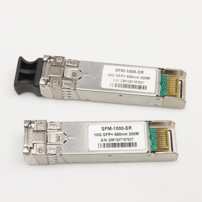 SFM-1000-SR Multimode Transceiver 10G SFP+850nm 300M Lot Of 2