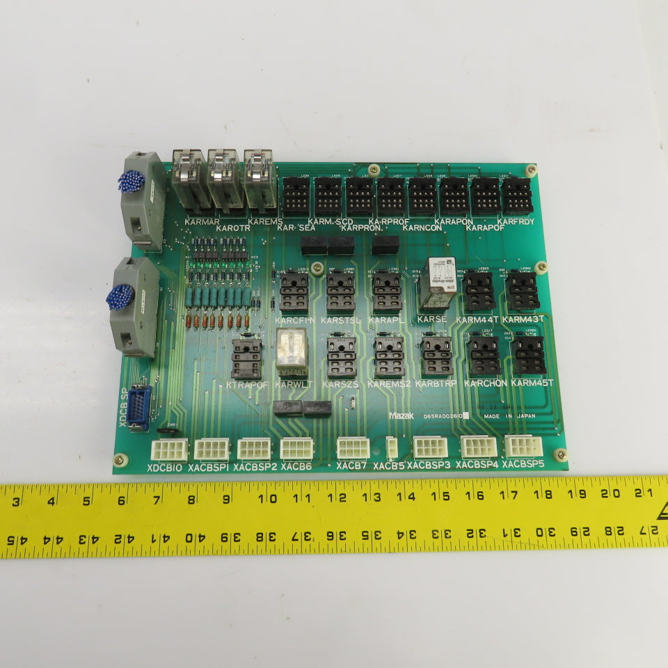 Mazak D65RA002610 Relay Circuit Interface Board