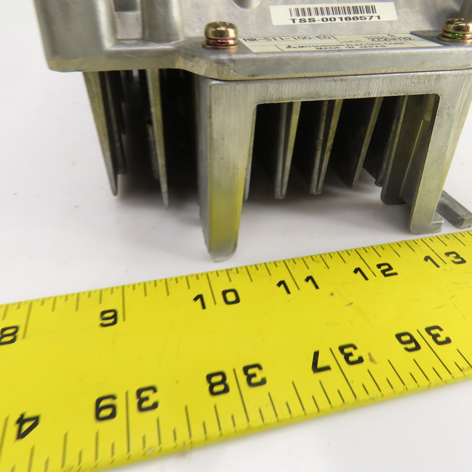 Mitsubishi MR-S11-100-E01 Ver A AC Servo Drive (2) Broken Feet