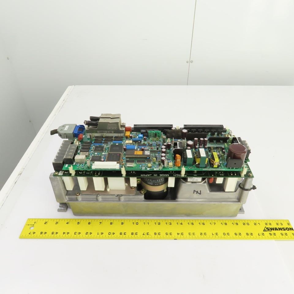 Mitsubishi MR-S11-100-E01 Ver A AC Servo Drive (2) Broken Feet