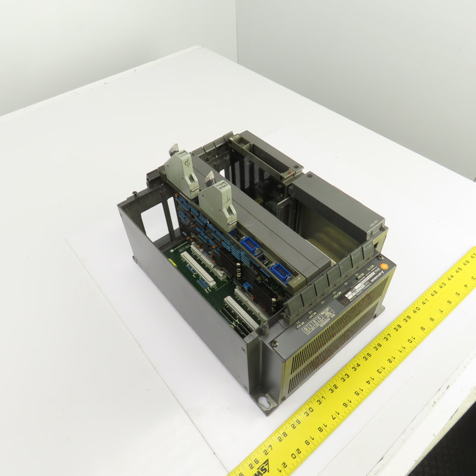 Mitsubishi FCA325MY-V 8-Slot Numerical Control System W/MC301 & MEM-A MC431