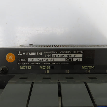 Mitsubishi FCA325MY-V 8-Slot Numerical Control System W/MC301 & MEM-A MC431