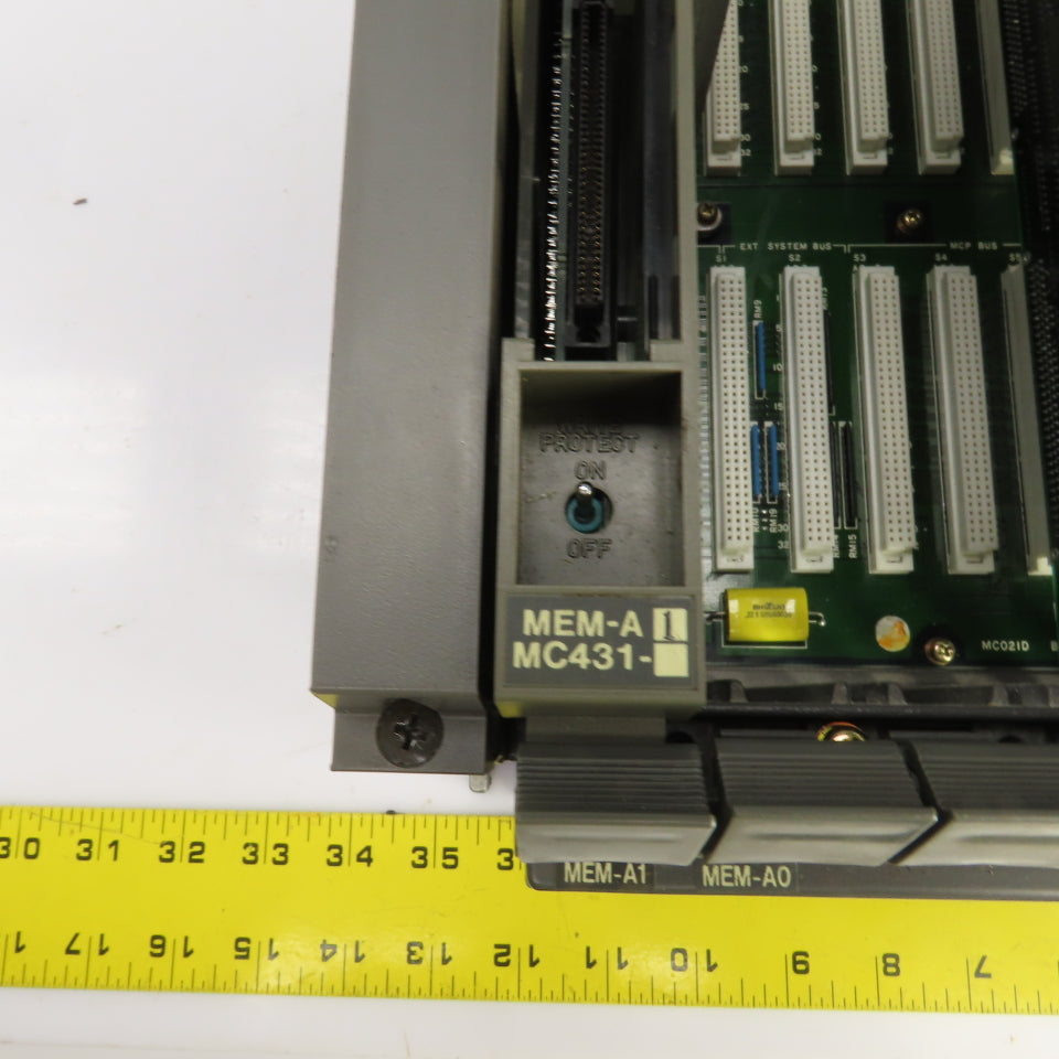Mitsubishi FCA325MY-V 8-Slot Numerical Control System W/MC301 & MEM-A MC431