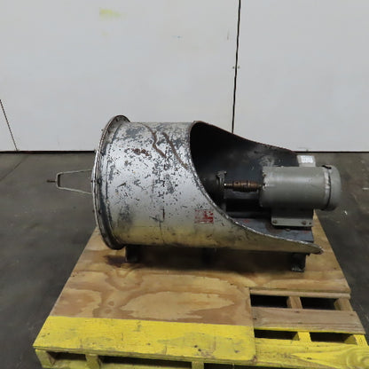 Spencer Turbine 1001.5 1-1/2Hp 230/460V 3450 RPM Turbo Compressor Blower 160CFM