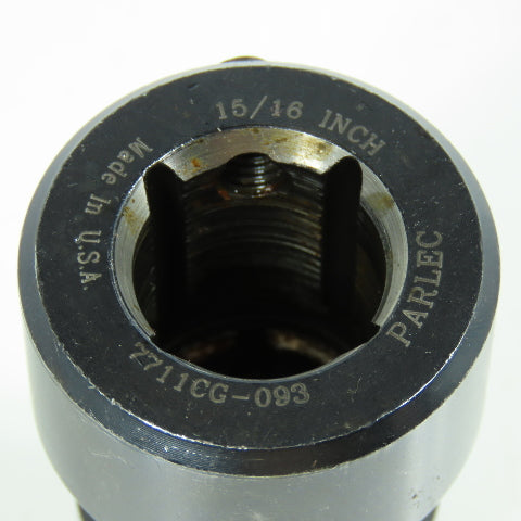 Parlec 7711CG-093 Numertap 15/16" Quick Change Tap Adapter Coolant Thru