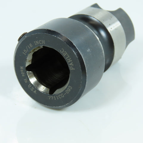 Parlec 7711CG-093 Numertap 15/16" Quick Change Tap Adapter Coolant Thru