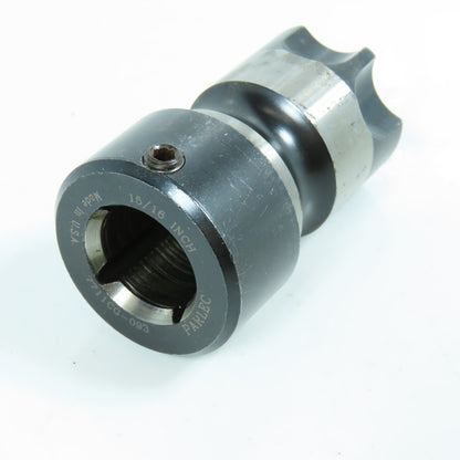 Parlec 7711CG-093 Numertap 15/16" Quick Change Tap Adapter Coolant Thru