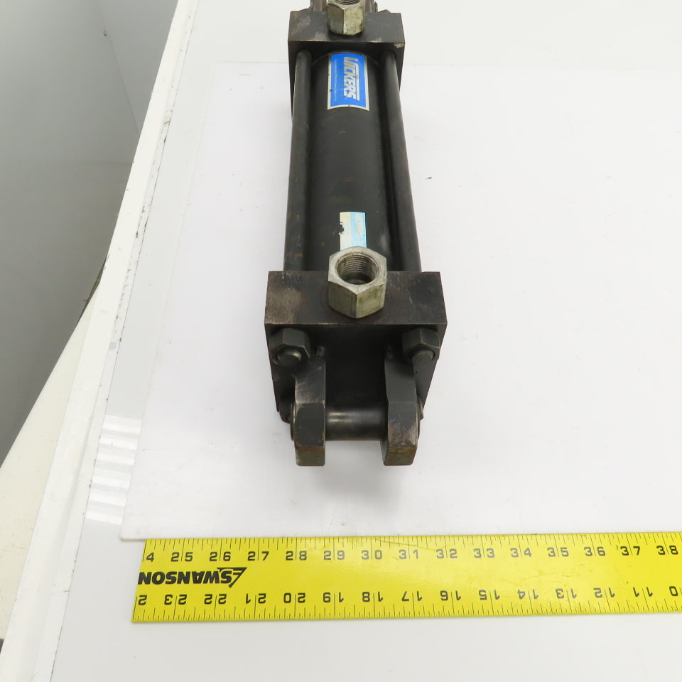 Vickers TG10 Series T-J Double Acting Hydraulic Cylinder 3-3/8" Bore 10" Stroke