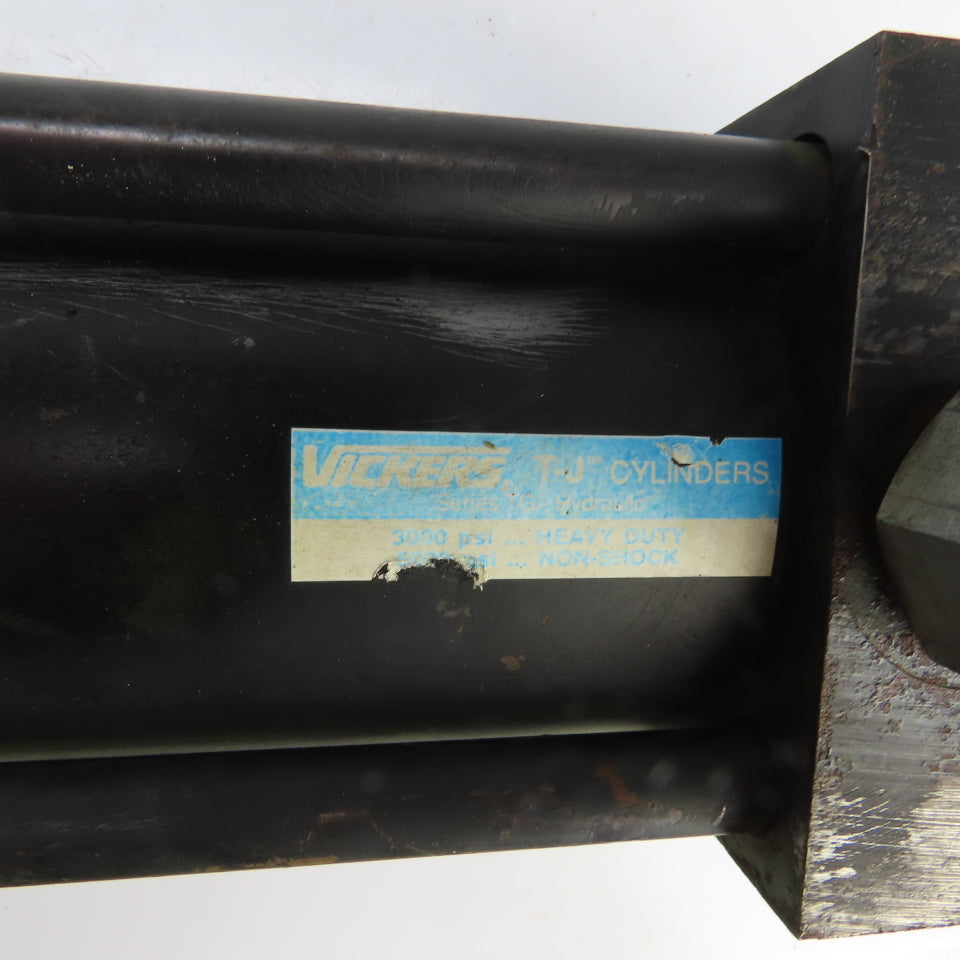 Vickers TG10 Series T-J Double Acting Hydraulic Cylinder 3-3/8" Bore 10" Stroke