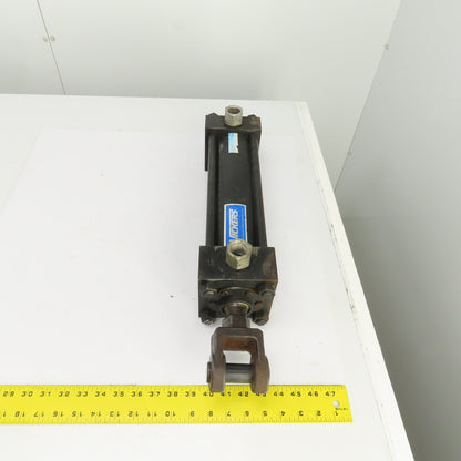 Vickers TG10 Series T-J Double Acting Hydraulic Cylinder 3-3/8" Bore 10" Stroke