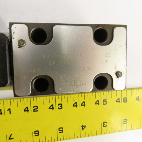 Parker D1VW020BNJPF Solenoid Hydraulic Directional Valve 24VDC 5000PSI