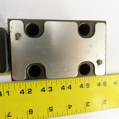 Parker D1VW020BNJPF Solenoid Hydraulic Directional Valve 24VDC 5000PSI