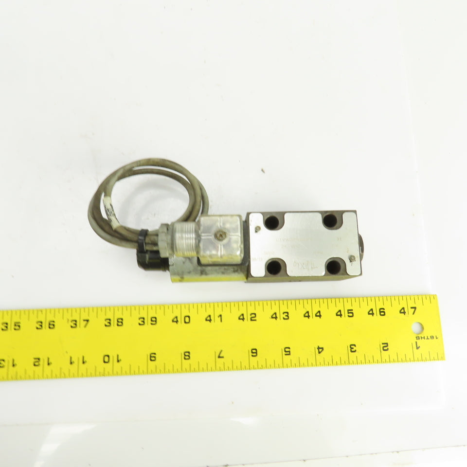 Parker D1VW020BNJPF Solenoid Hydraulic Directional Valve 24VDC 5000PSI