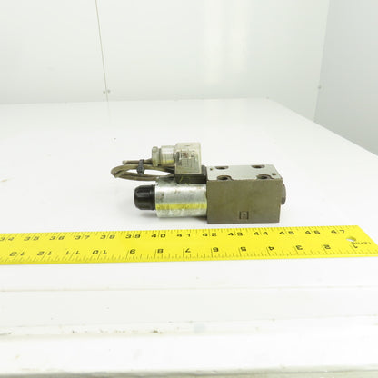 Parker D1VW020BNJPF Solenoid Hydraulic Directional Valve 24VDC 5000PSI