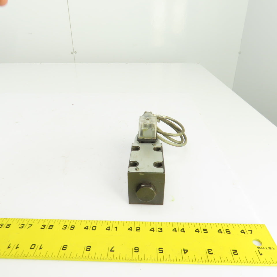 Parker D1VW020BNJPF Solenoid Hydraulic Directional Valve 24VDC 5000PSI