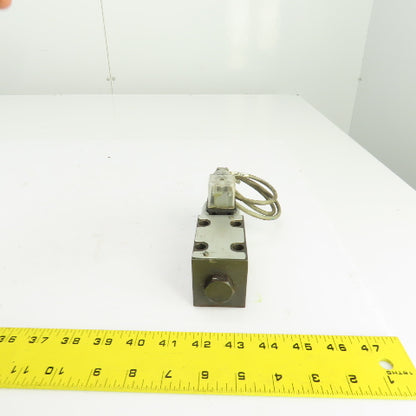 Parker D1VW020BNJPF Solenoid Hydraulic Directional Valve 24VDC 5000PSI