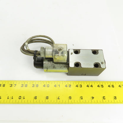 Parker D1VW020BNJPF Solenoid Hydraulic Directional Valve 24VDC 5000PSI