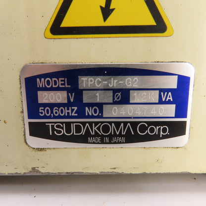 Tsudakoma TPC-Jr-G2 Rotary Indexing Controller 200V 1PH 1.2kVA 50/60HZ Damaged