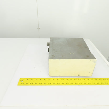 Tsudakoma TPC-Jr-G2 Rotary Indexing Controller 200V 1PH 1.2kVA 50/60HZ Damaged