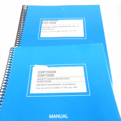 Okuma MX-45VA MX-45VAE OSP700M Maintenance Repair Manual Library Lot Of 9