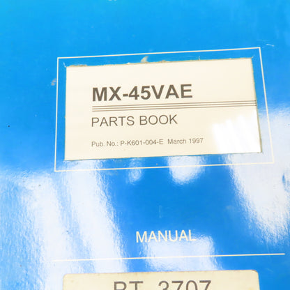 Okuma MX-45VA MX-45VAE OSP700M Maintenance Repair Manual Library Lot Of 9