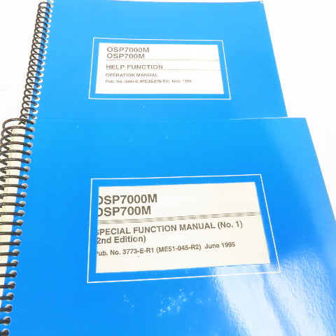 Okuma MX-45VA MX-45VAE OSP700M Maintenance Repair Manual Library Lot Of 9