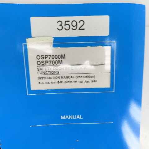 Okuma OSP7000M OSP700M Operation Maintenance Programming & Help Manual Lot Of 5