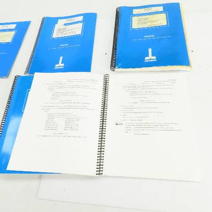 Okuma OSP7000M OSP700M Operation Maintenance Programming & Help Manual Lot Of 5