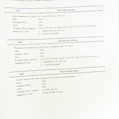 Okuma OSP7000 OSP700 Alarm & Error List Special Function &Instruction Manual (3)